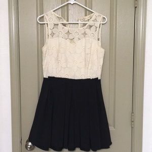 White and Black dress